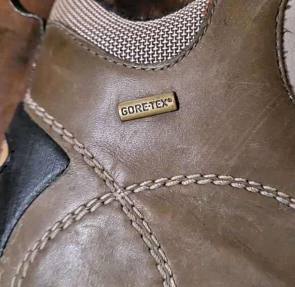 Patagonia Nomad GTX Hiking Boots Gore-Tex Leather Vibram Capilene Size 11.5